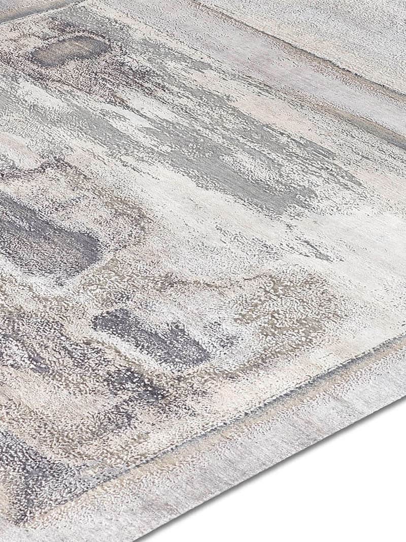 Tapis fait main de luxe Mélange Sable