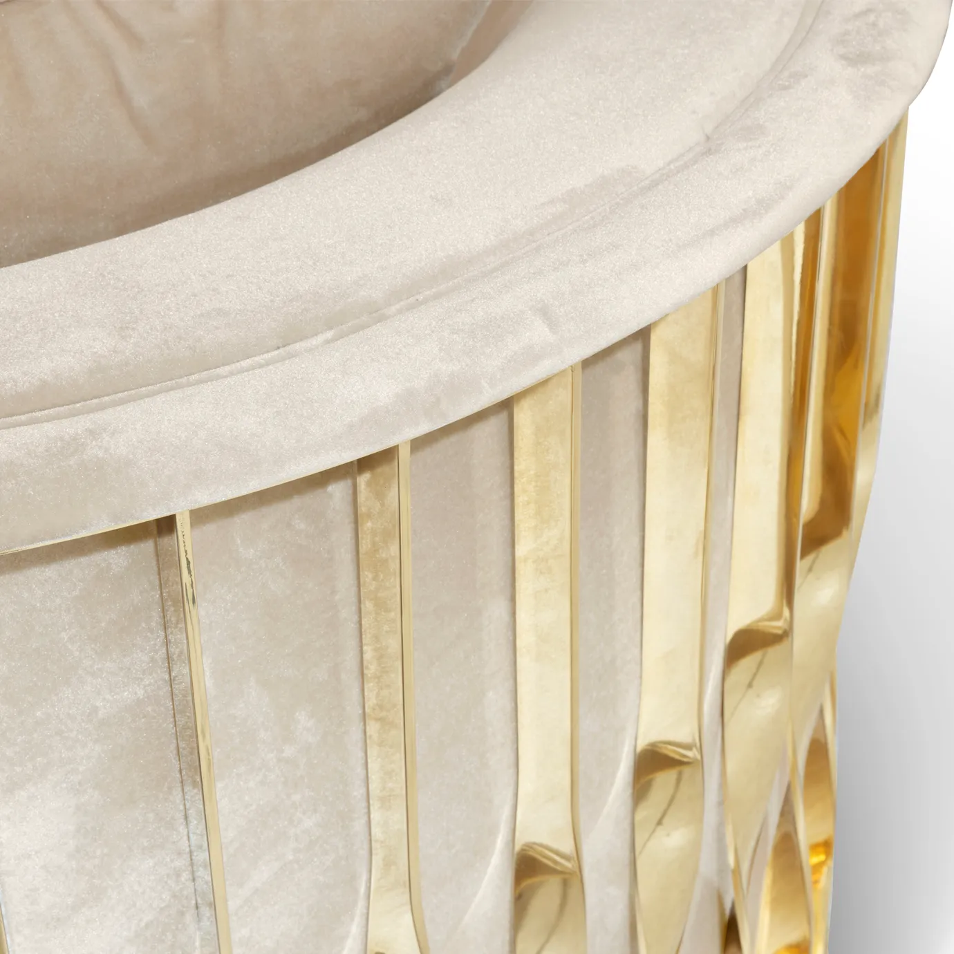 Fauteuil Mandy Laiton Poli