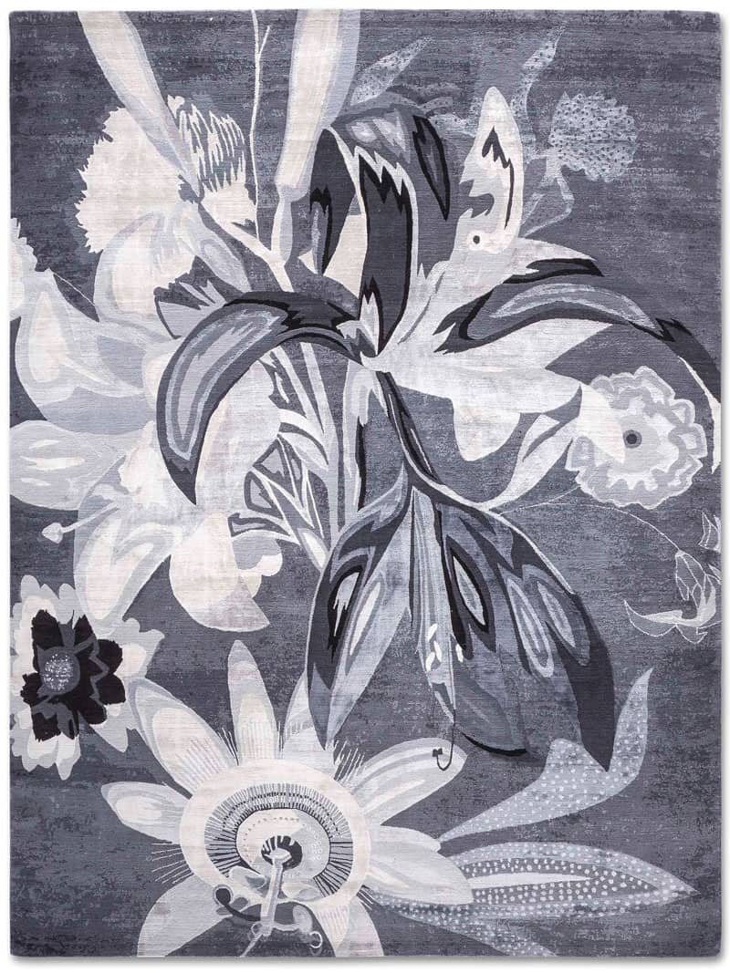 Tapis tissé main Red Flower | Taille: 250 x 300 cm