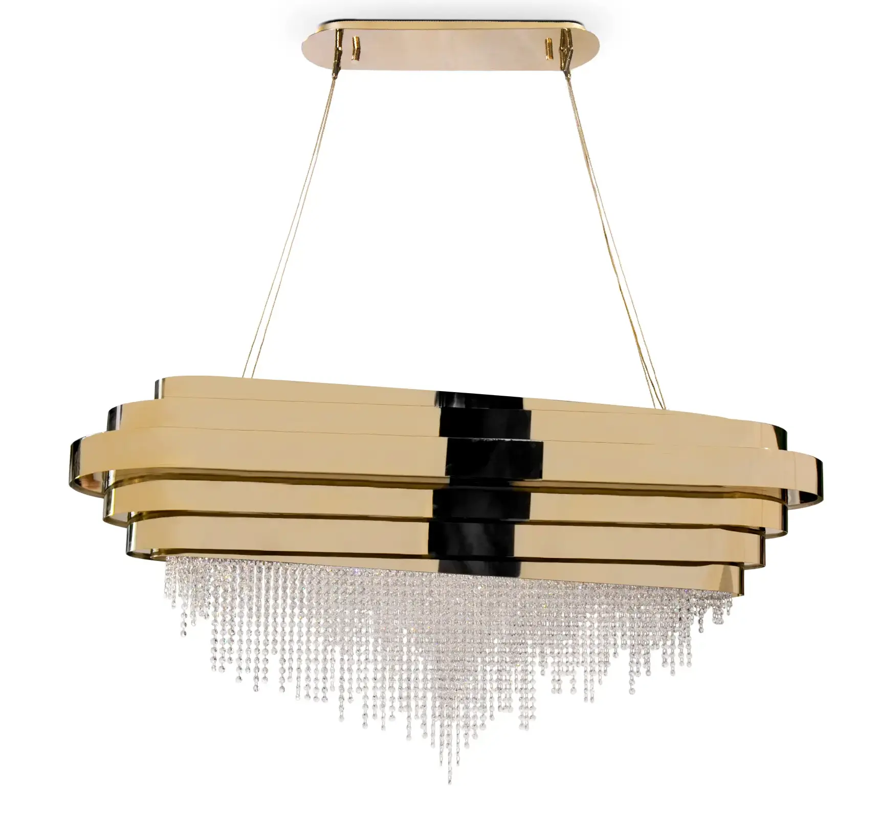 Suspension Snooker Art Déco