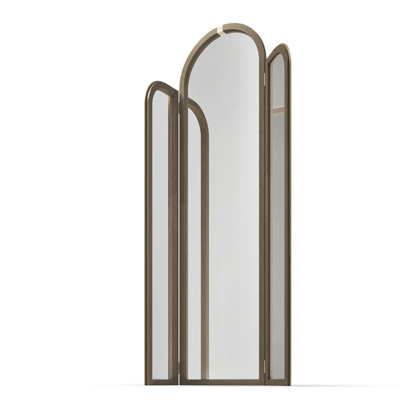 Paravent Élégance Avec Miroir