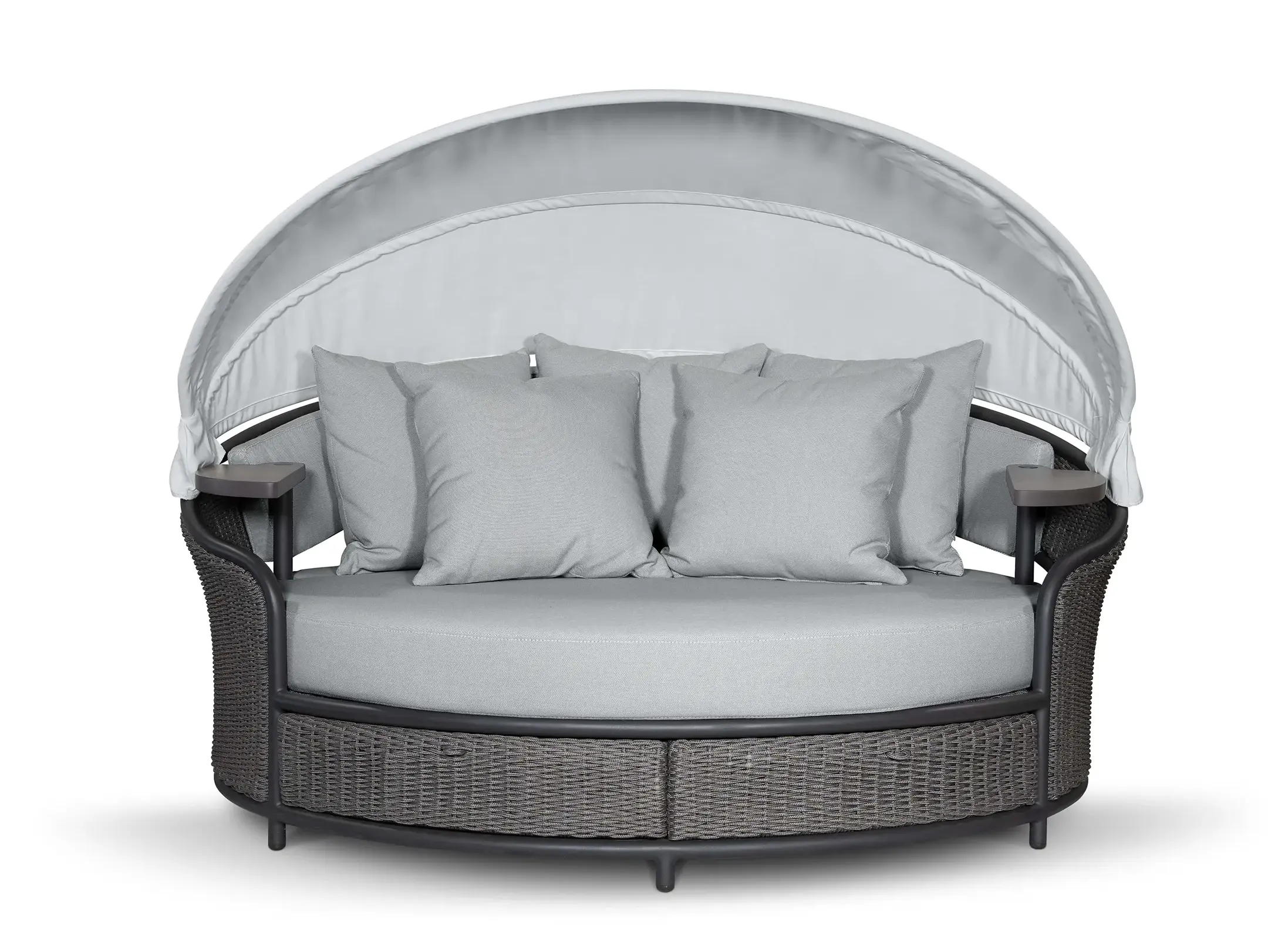 Lit De Jour Gris Crown