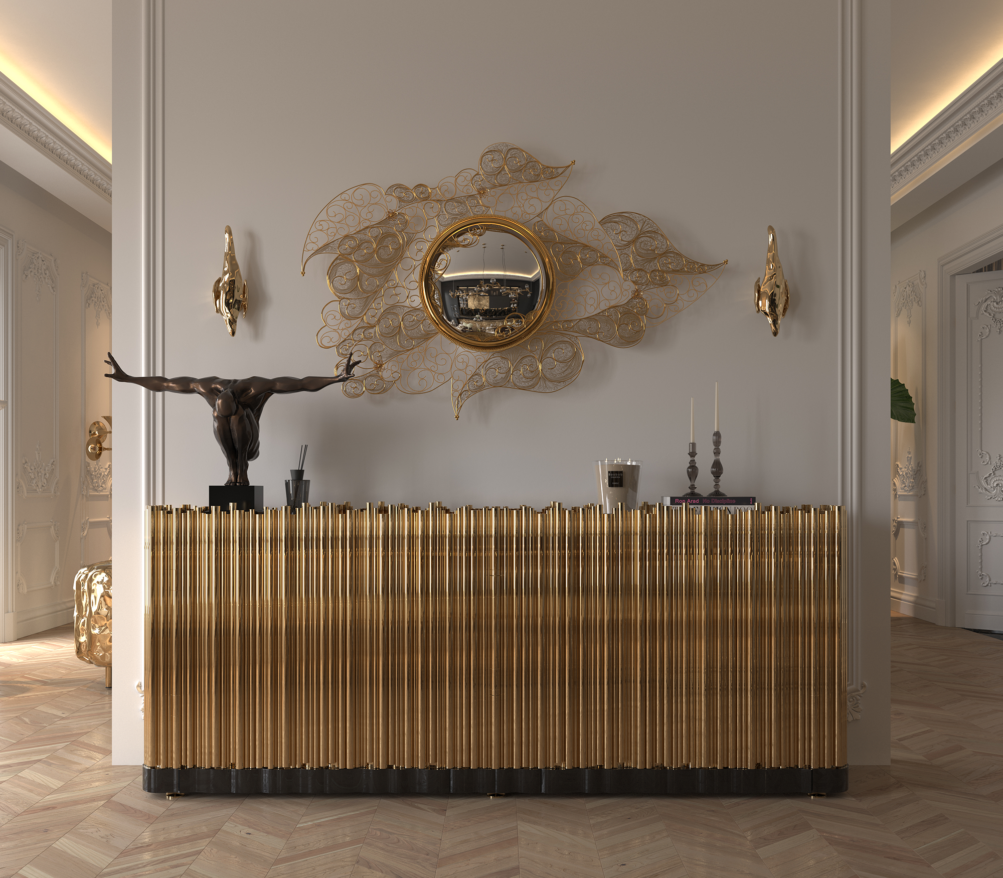 Buffet Premium Doré Harmony