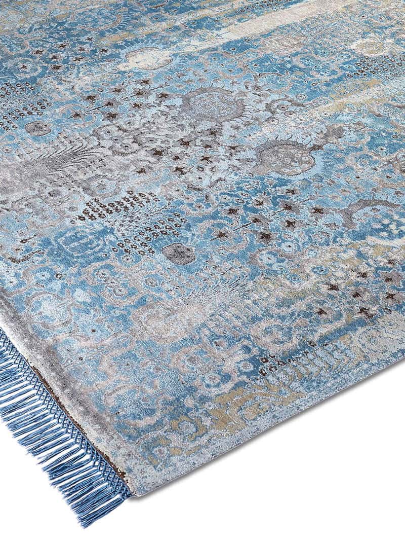 Tapis noué main Woods