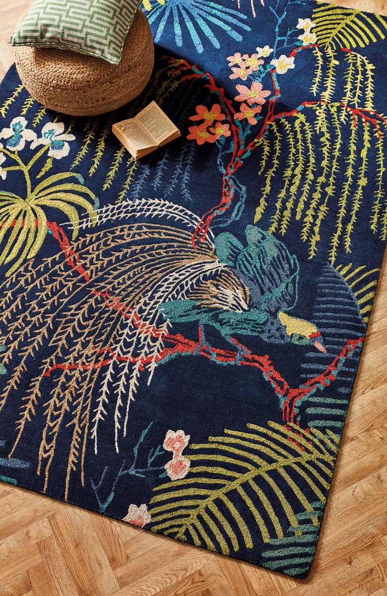 Tapis Rainforest Nuit Tropicale 50708