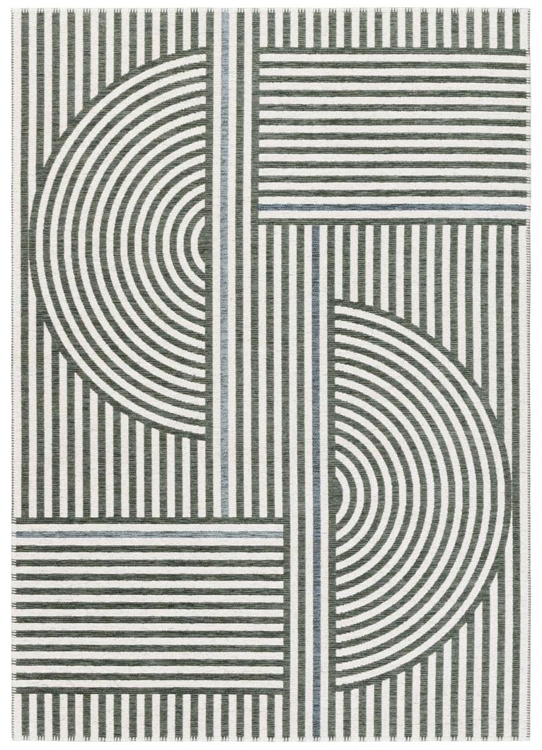 Tapis Moderne Chantilly Rayures Beige