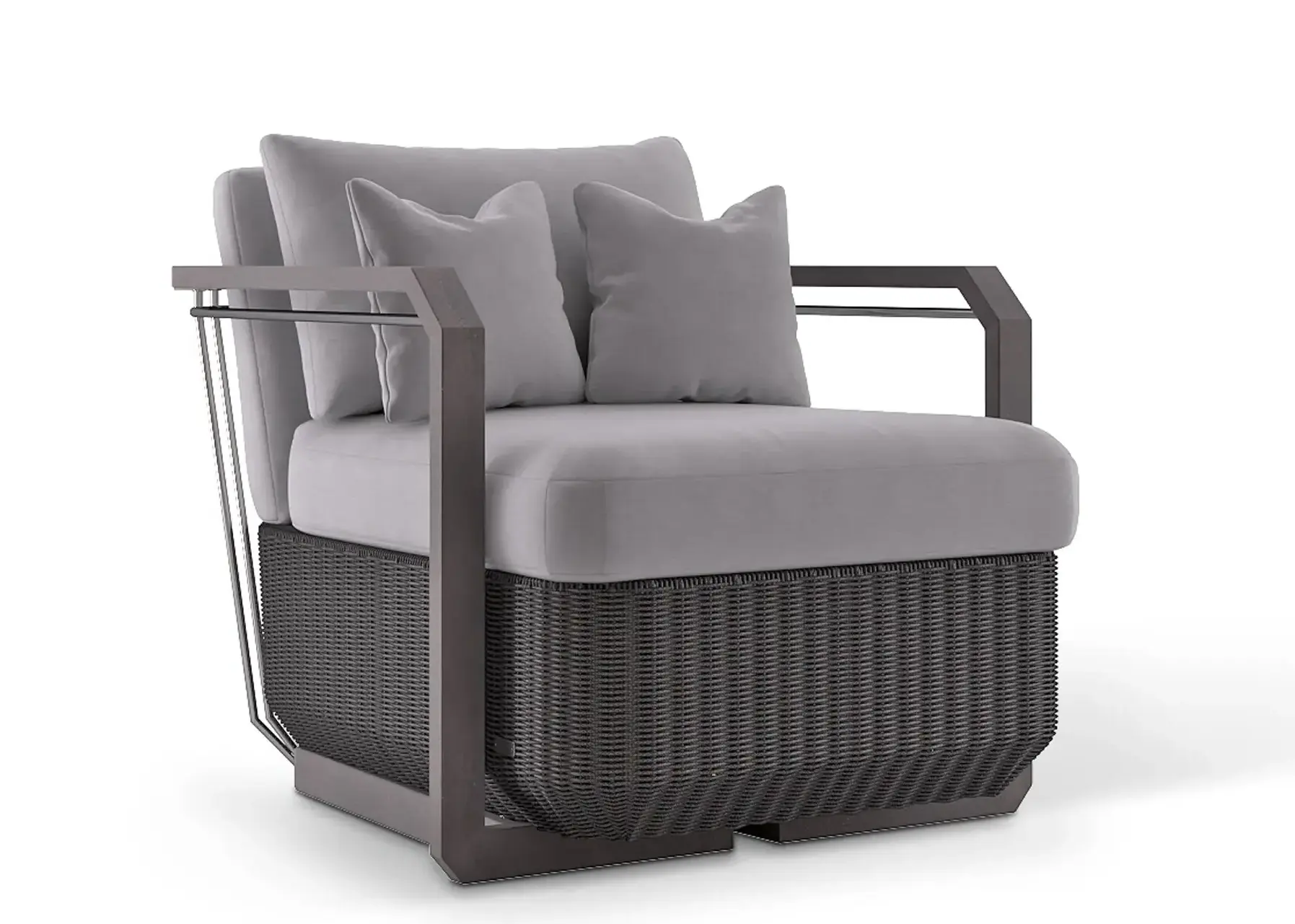 Fauteuil Gris Heritage