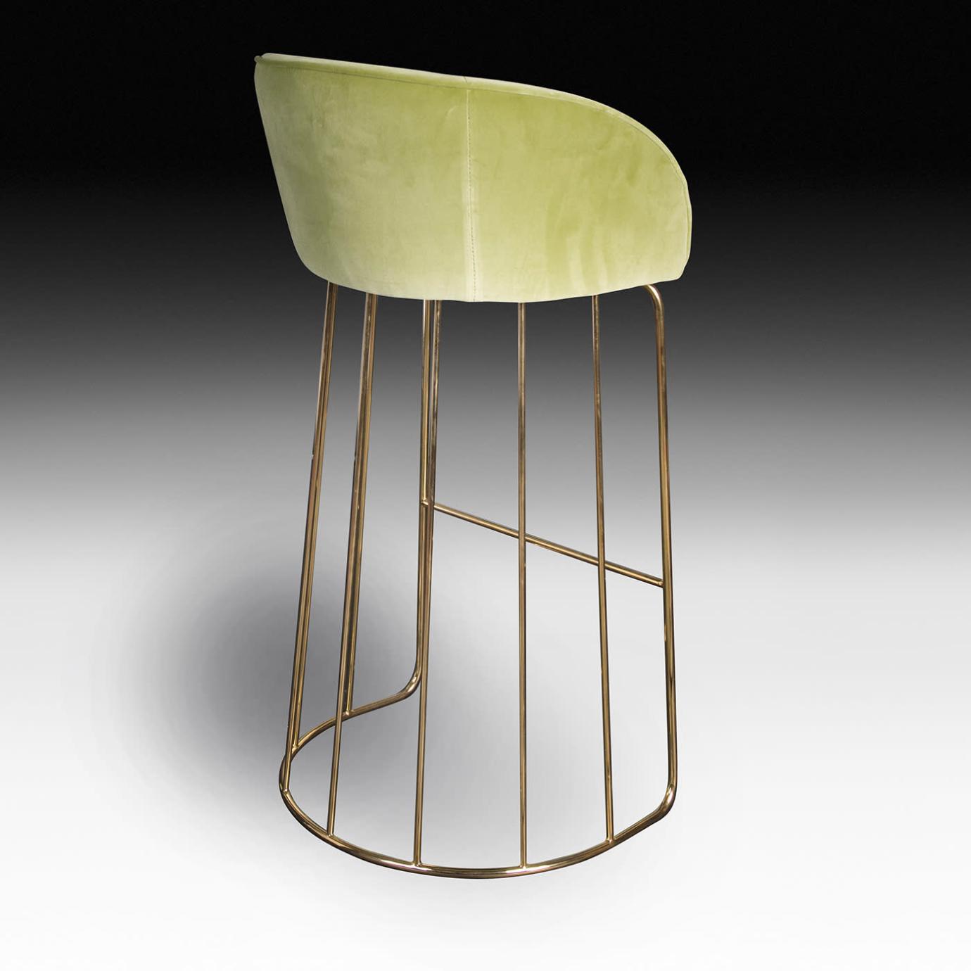 Tabouret de bar Louise vert
