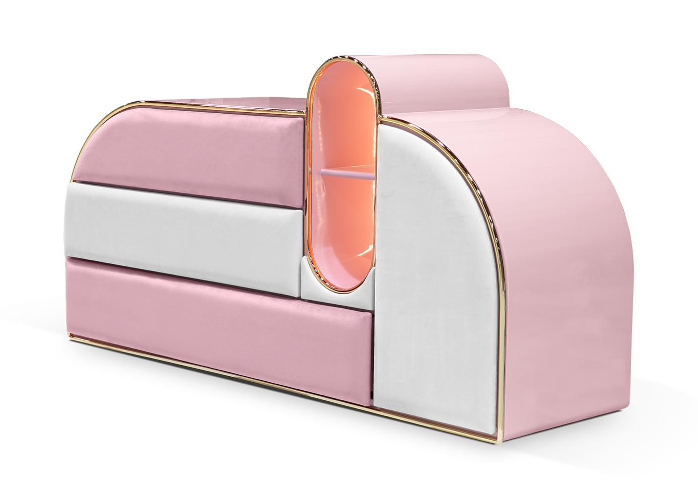 Commode Bubble Gum 3 Tiroirs