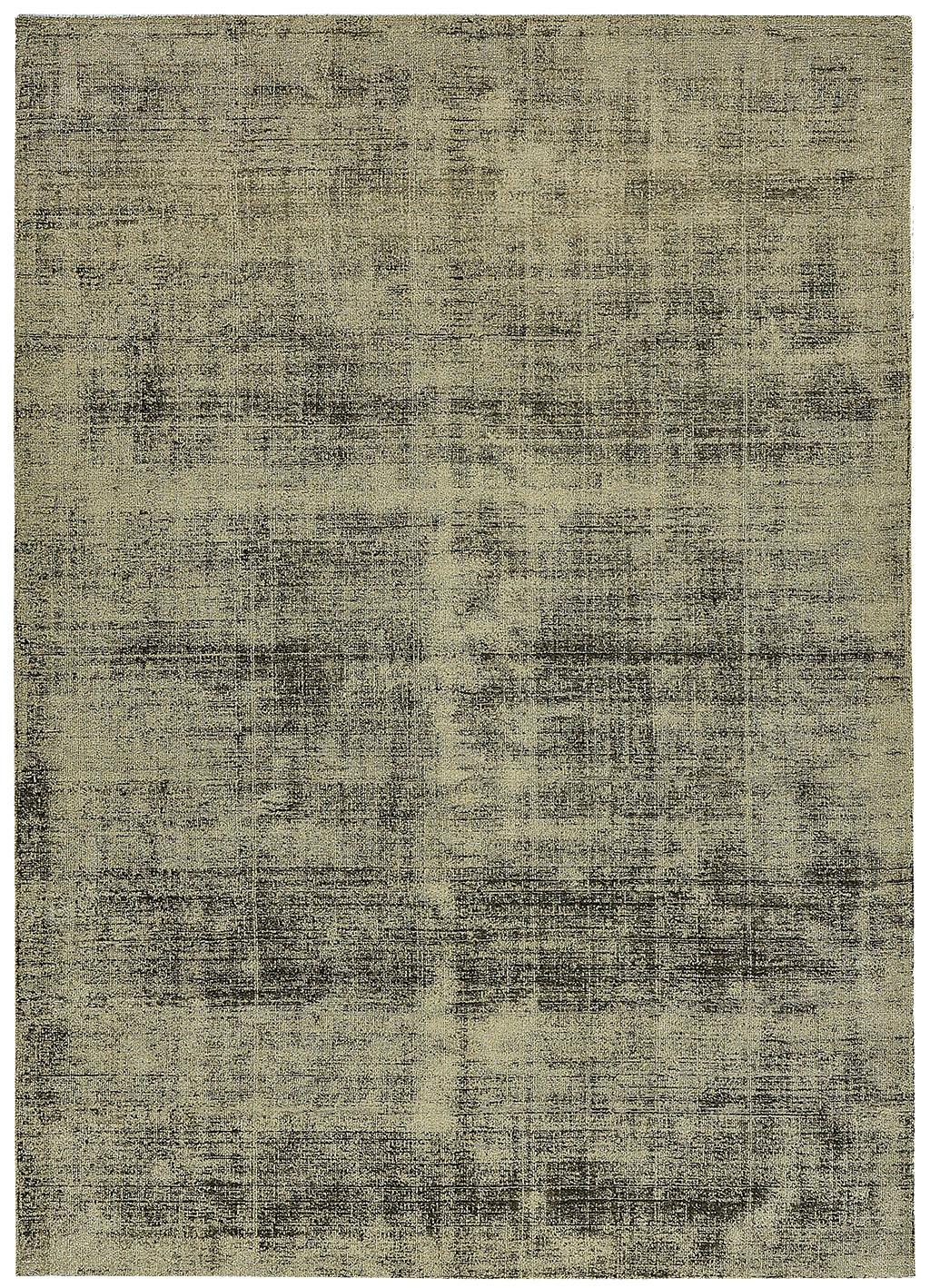 Tapis en Soie de Banane Olive | Taille: 300 x 400 cm