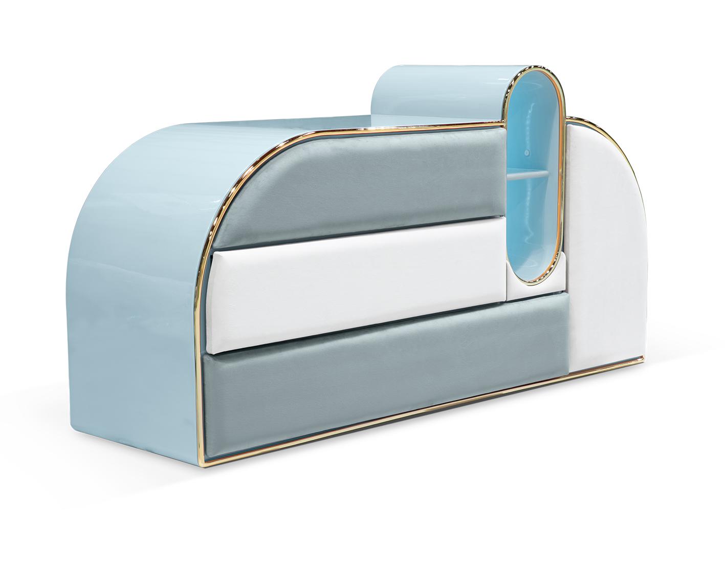 Commode Bubble Gum 3 Tiroirs