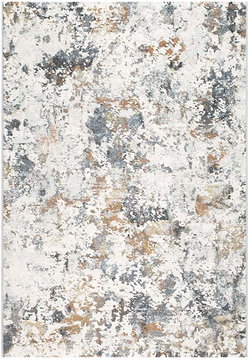 Tapis Belge Abstrait Tissé Machine