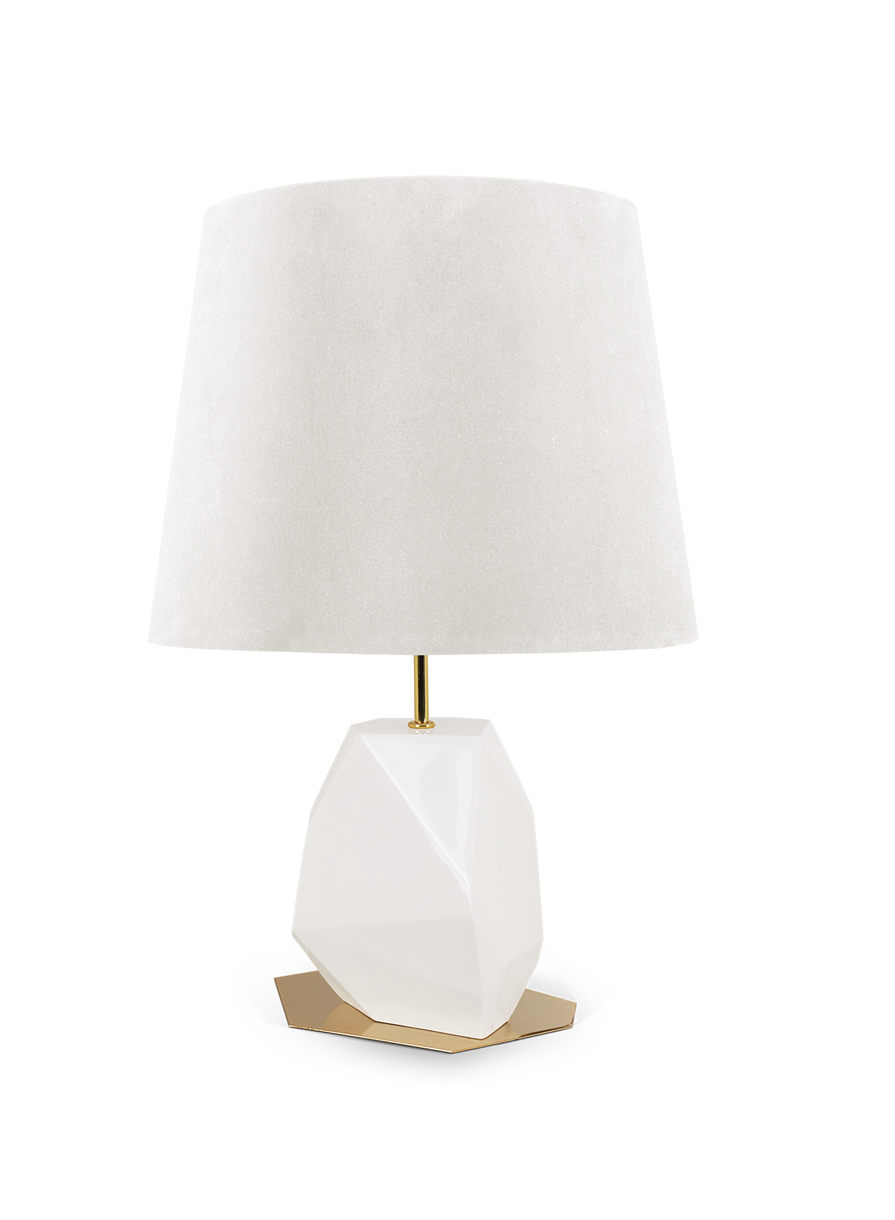 Petite Lampe de Table Blanche Essence