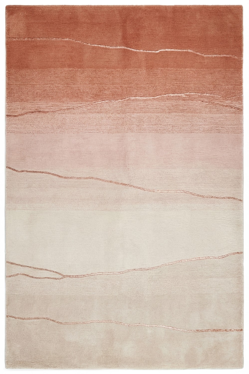 Tapis Horizon Gradient Rose