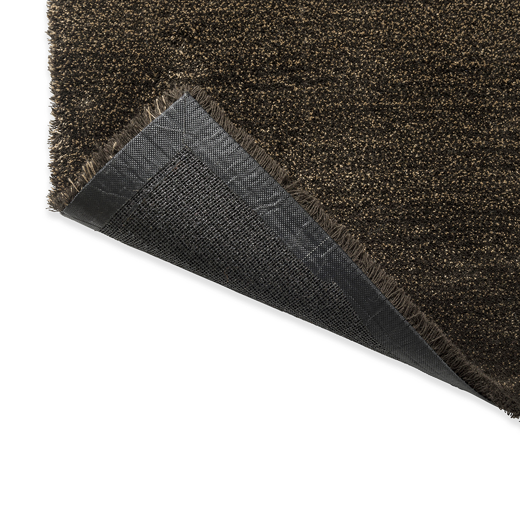 Tapis bas Shade Beige / Chocolat Foncé