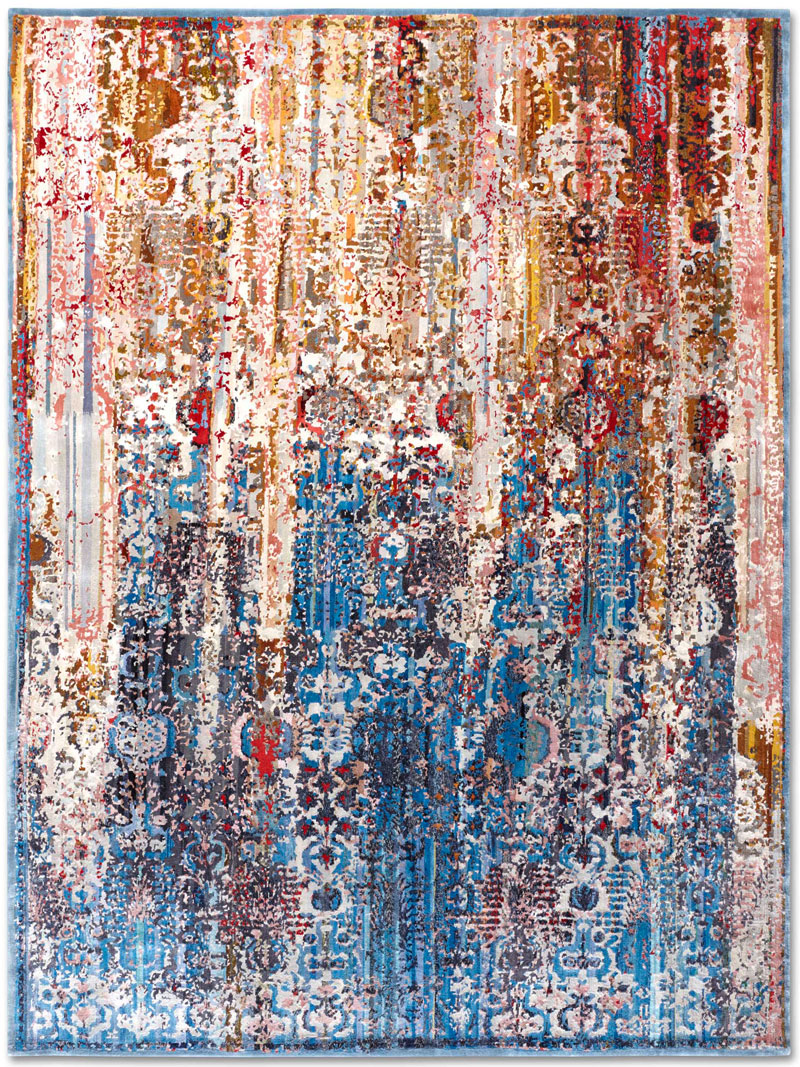 Tapis noué main Woods