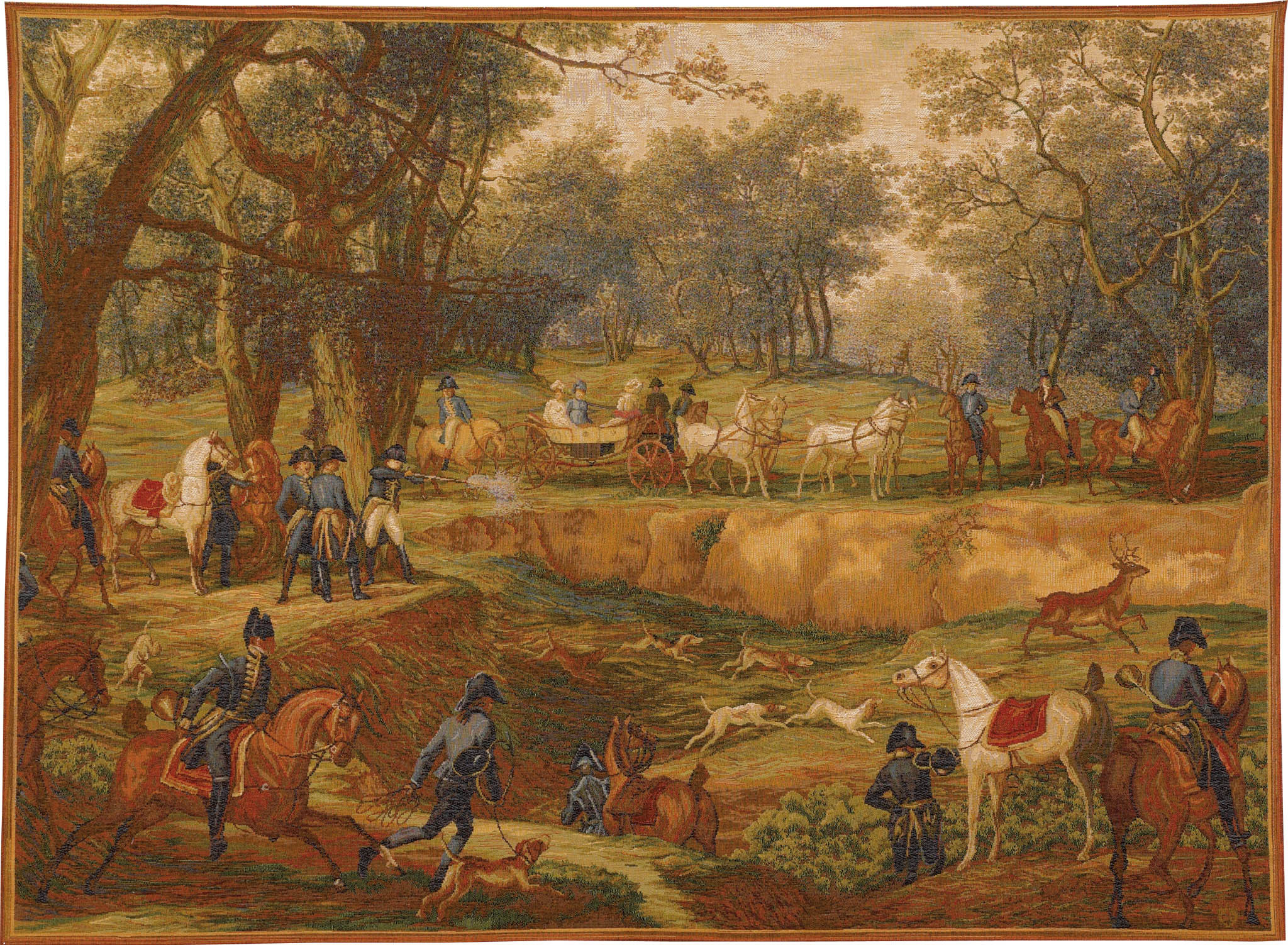 Tapisserie Chasse Napoléonienne