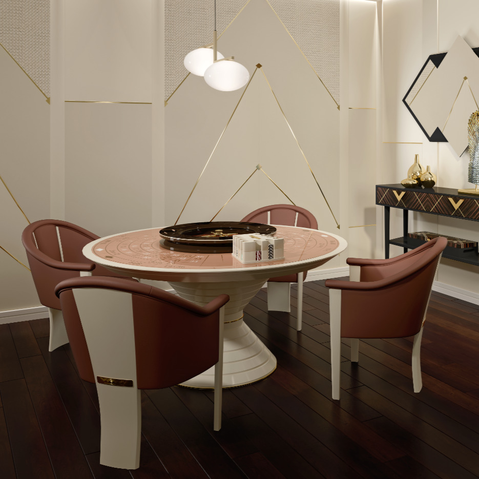 Table de Roulette Ronde Convivium