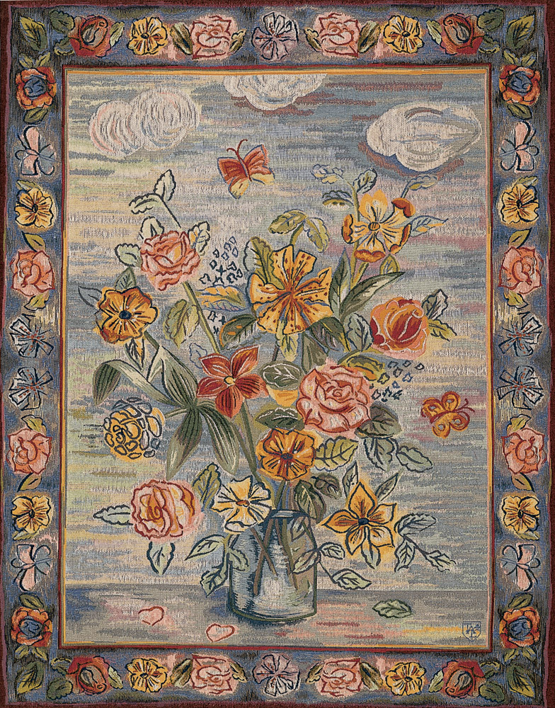 Tapisserie Bouquet Style Moderne