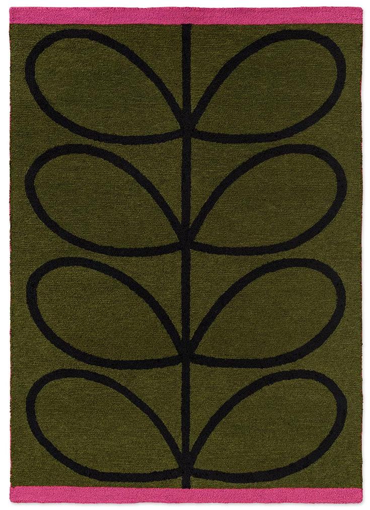 Tapis Tige Linéaire Olive Extérieur