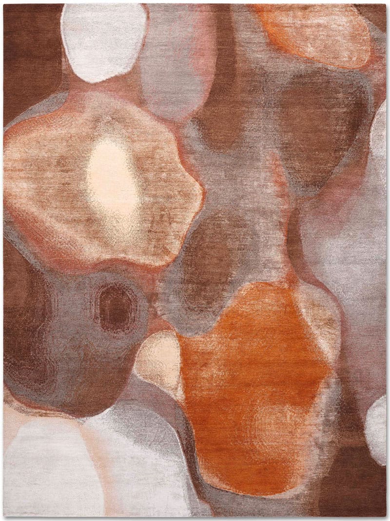Tapis No. 02 Mauve Cuivré | Taille: 183 x 274 cm
