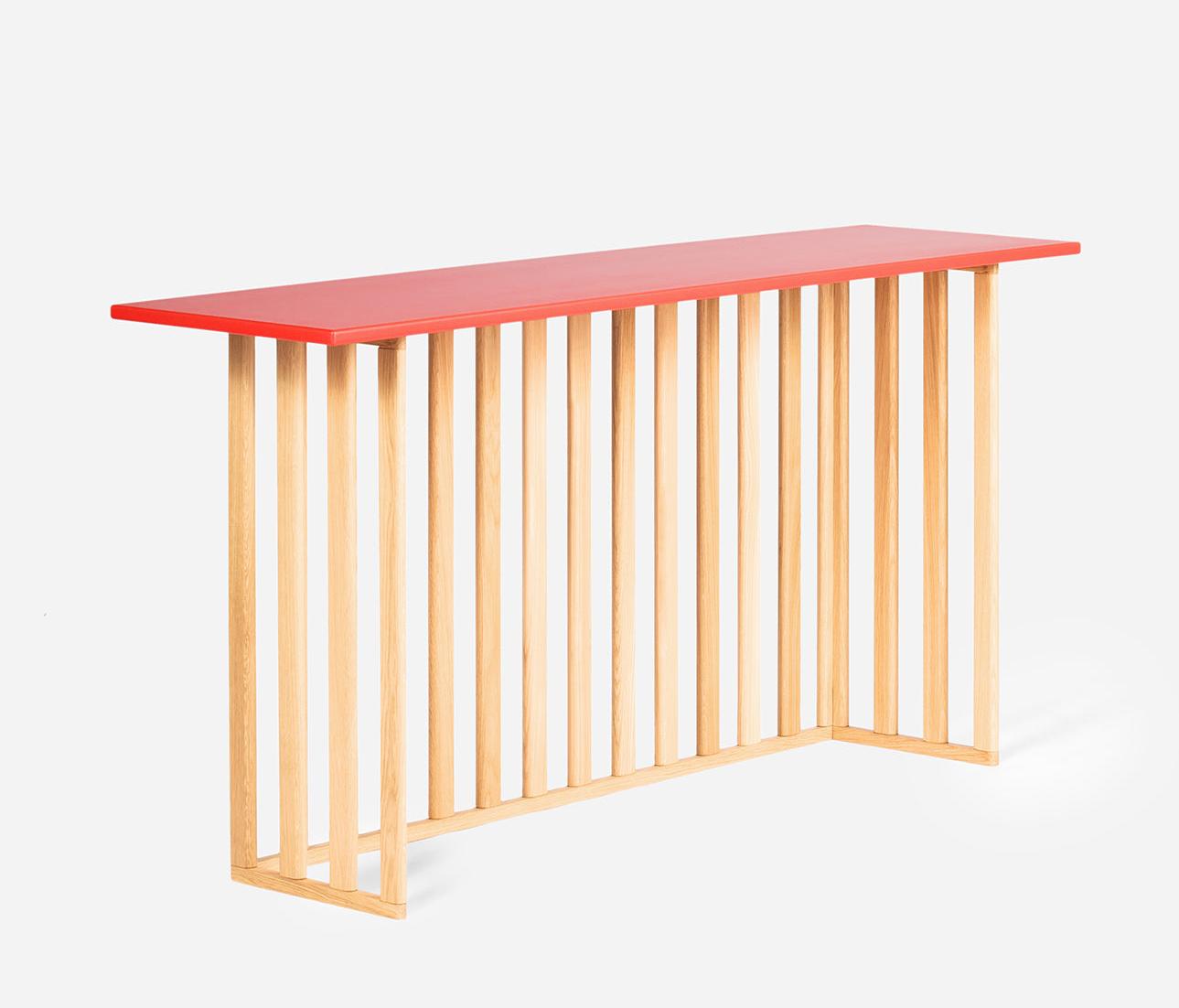 Console Rose en Bois