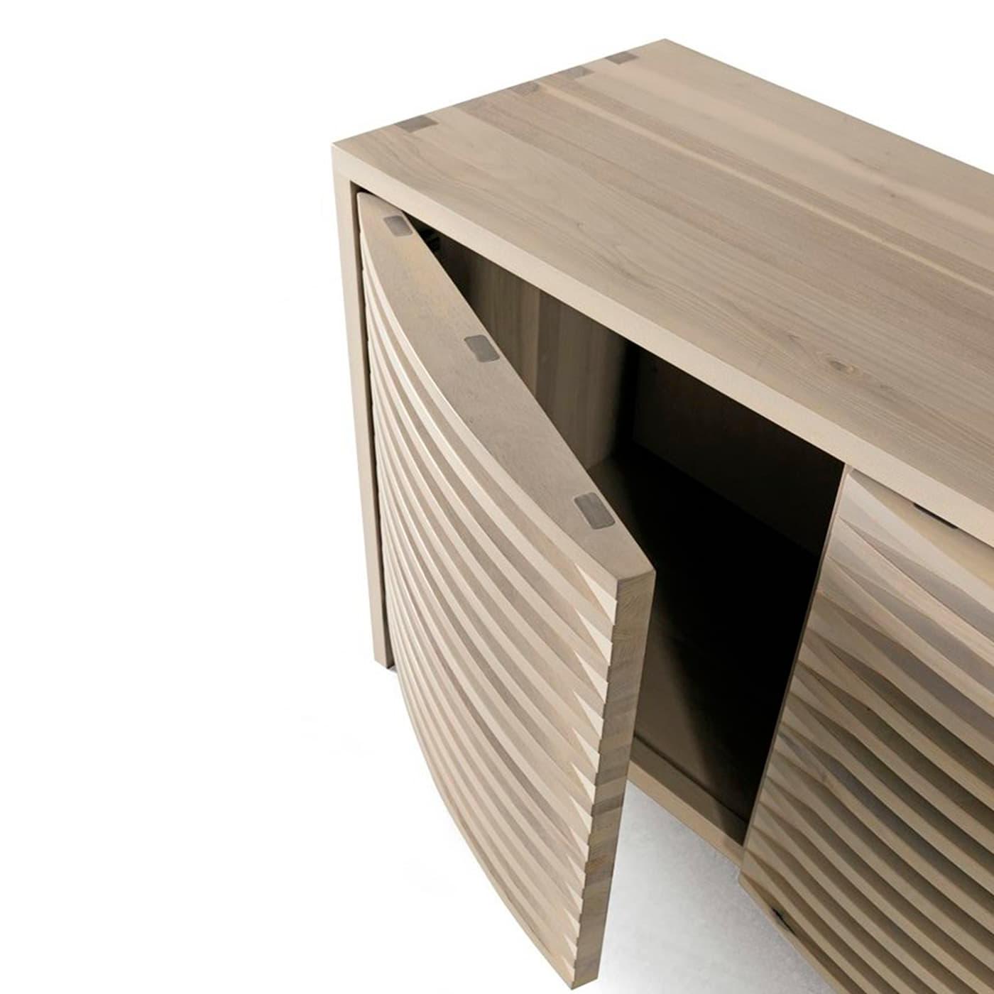 Buffet Onda en Noyer Massif Gris