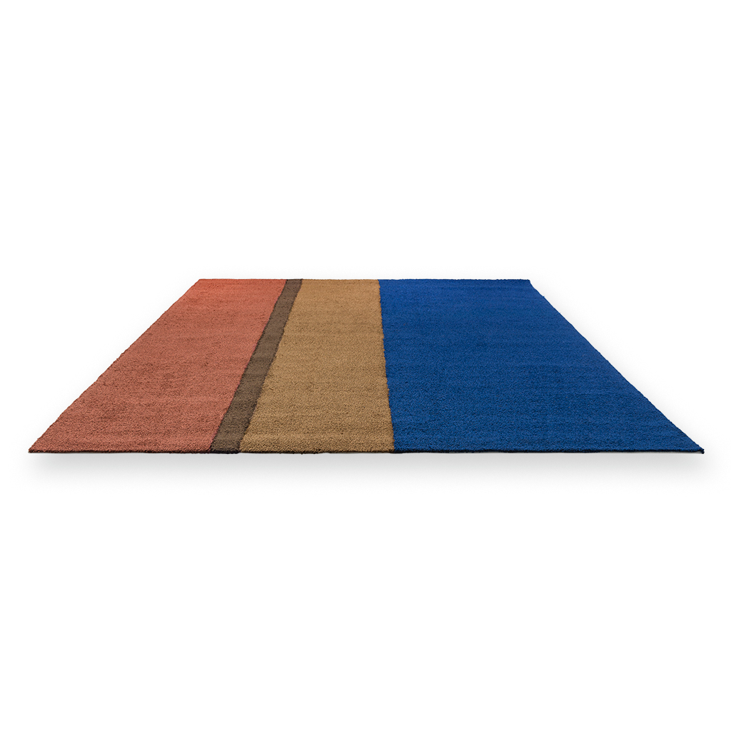 Tapis d’extérieur Festival Rayures Bleu