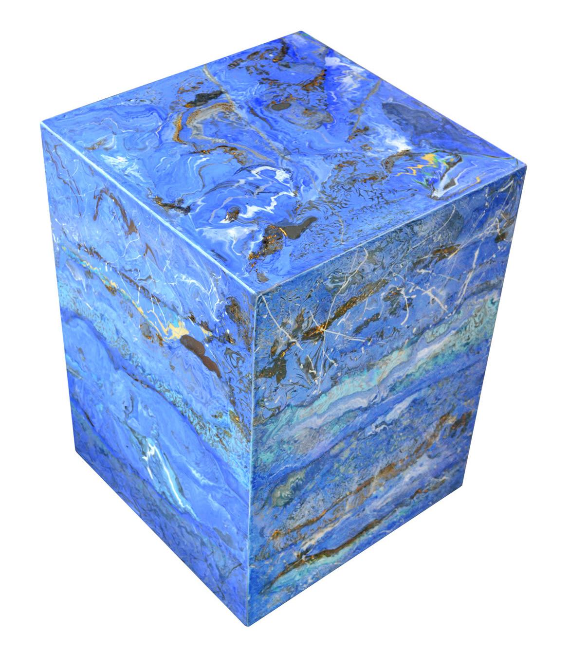 Table d'appoint Ultramarine Bleue