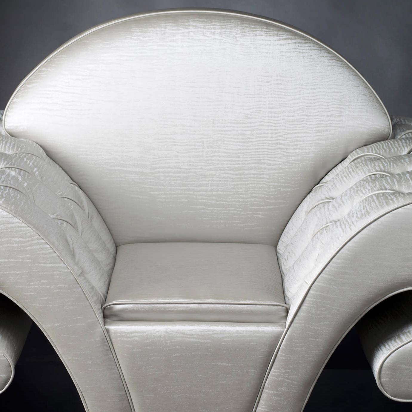 Fauteuil pivotant Silhouette blanc