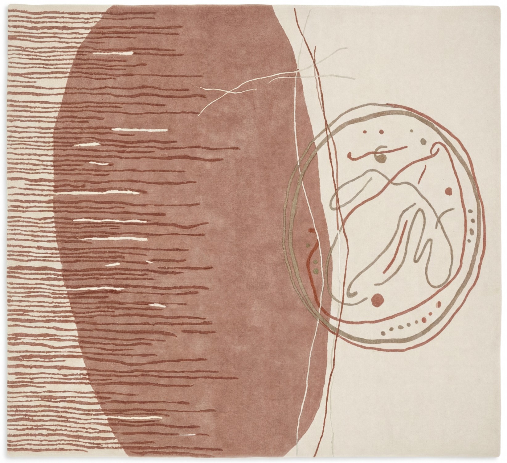 Tapis Archive Seal Rose