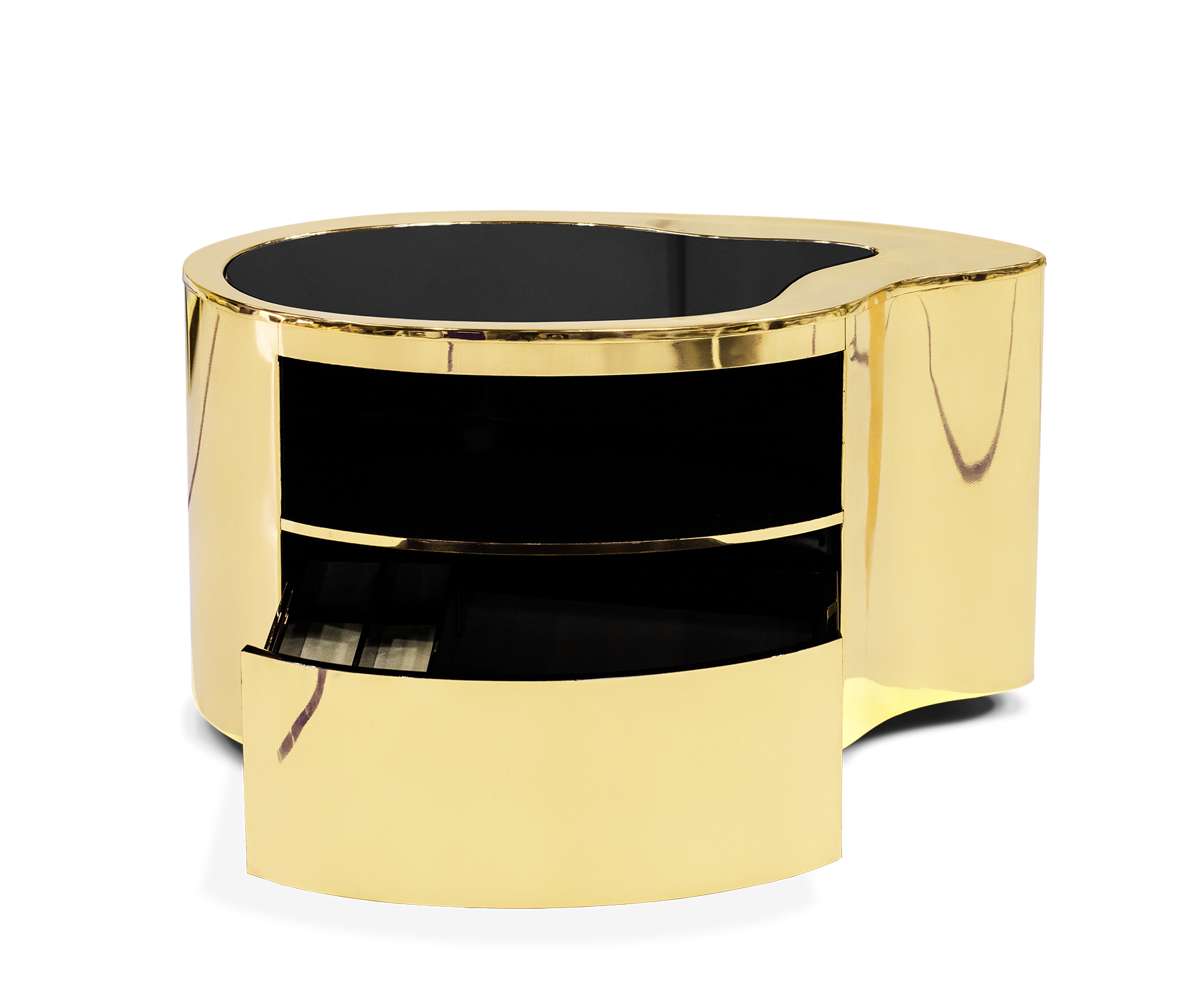 Table De Chevet Crest Or