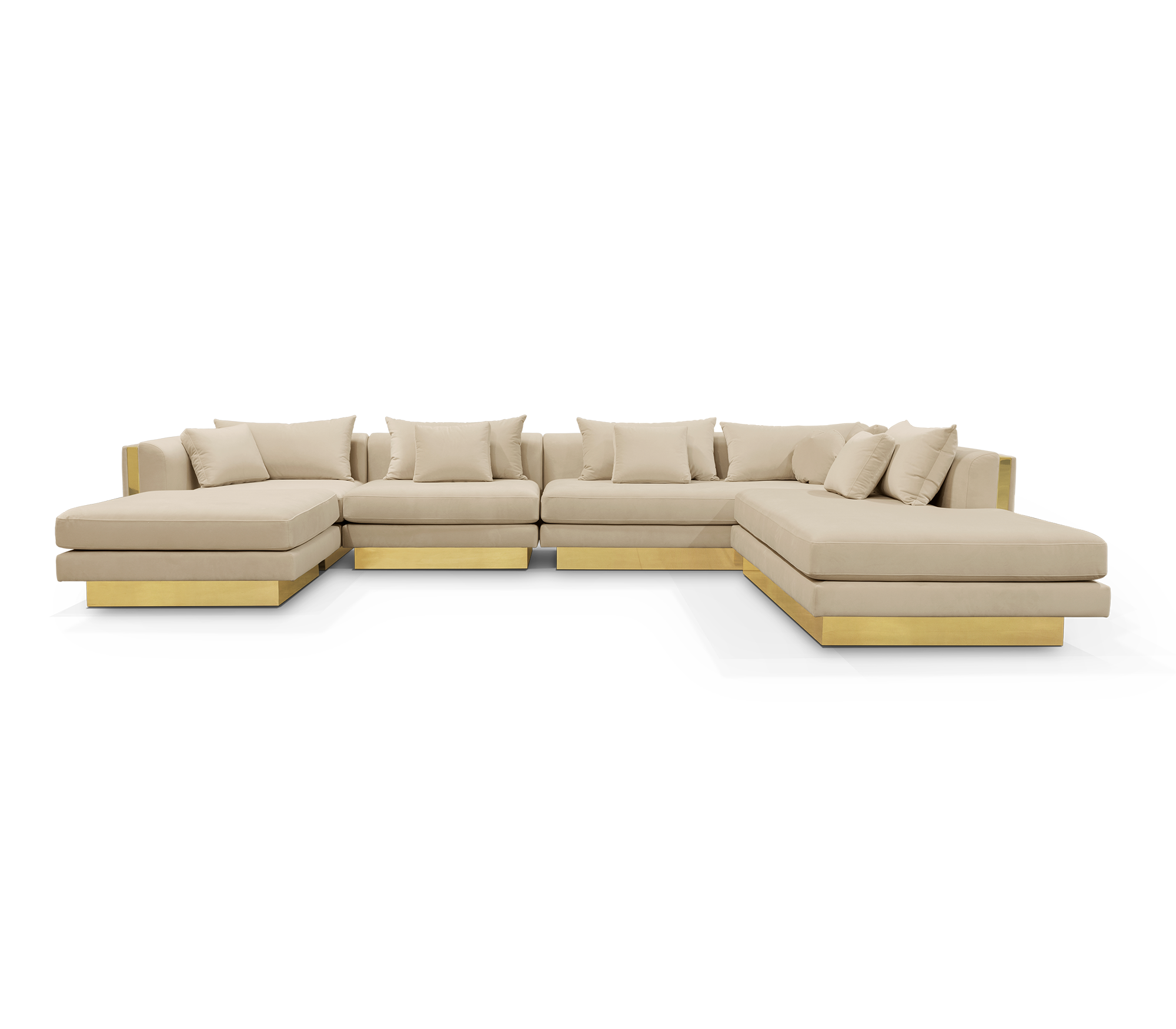 Canapé Modulaire Luxe Fissure