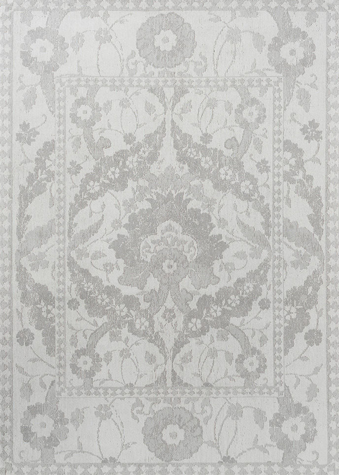 Tapis Newborough Acier | Taille: 140 x 200 cm