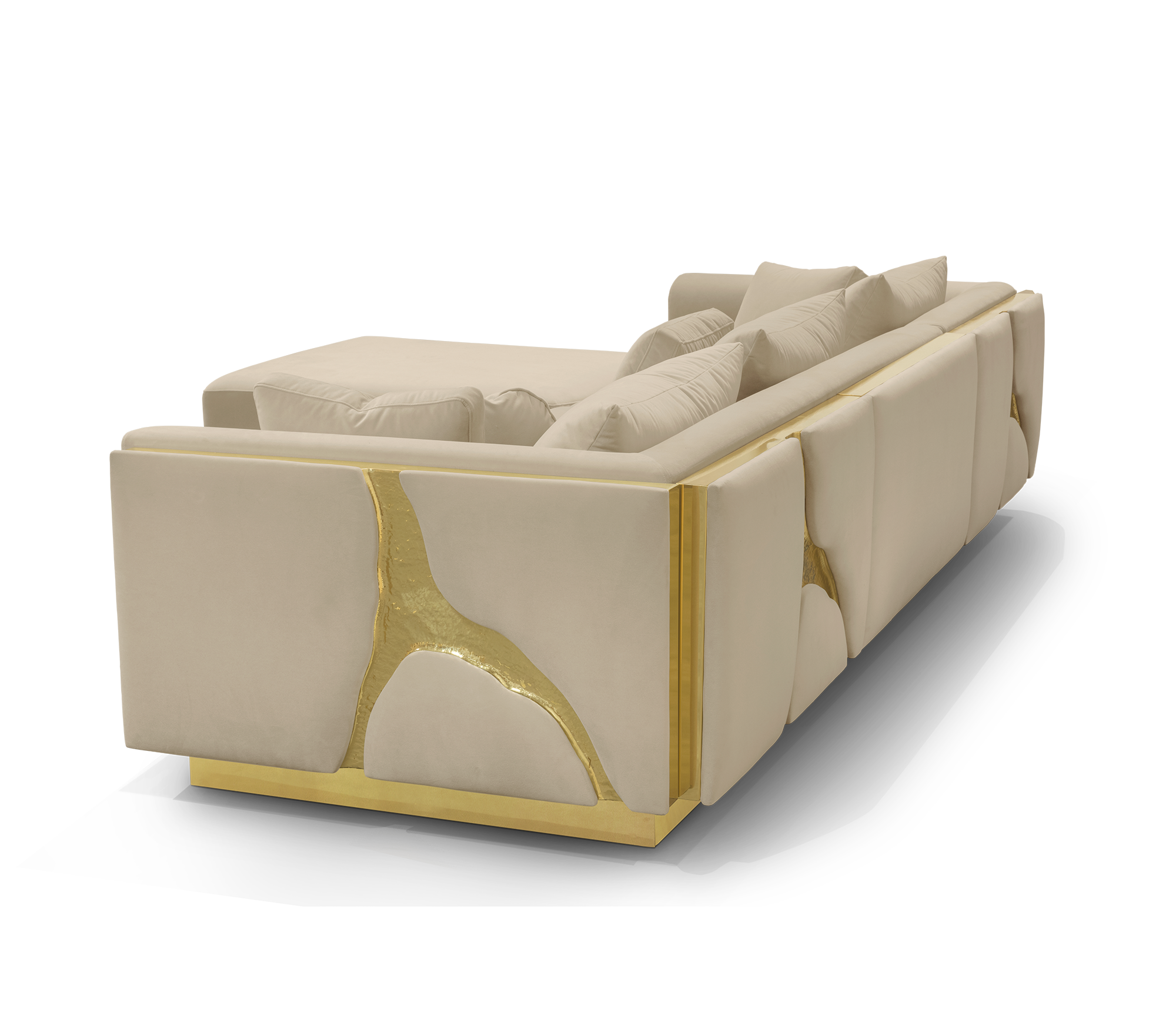 Canapé Modulaire Luxe Fissure