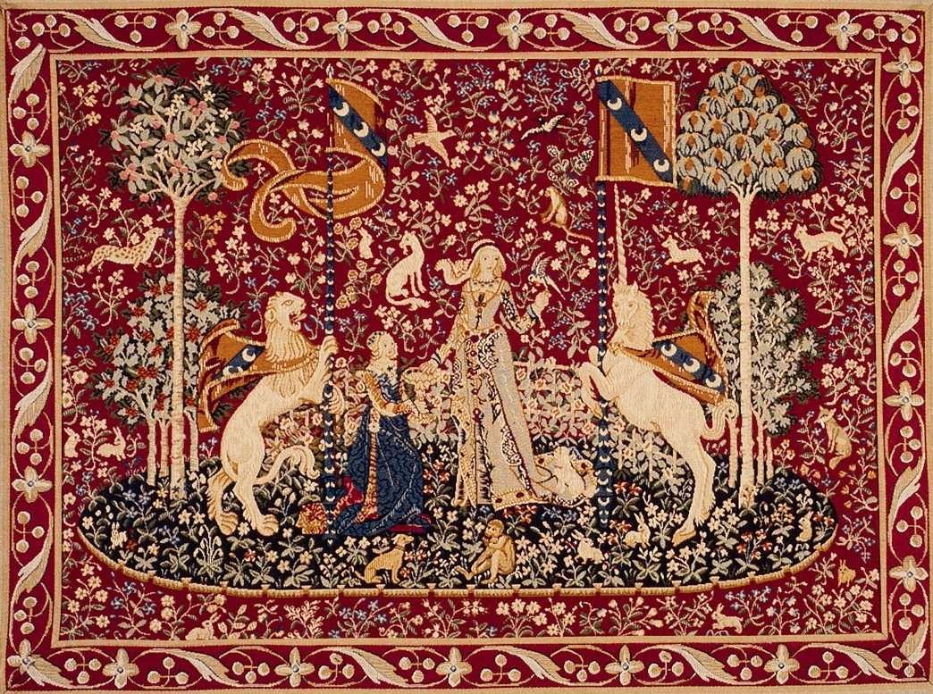 Tapisserie Le Goût avec Bordure | Taille: 50 x 67 cm