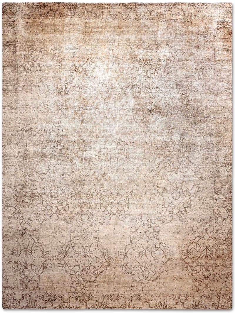Tapis noué main de luxe Ton Sur Ton