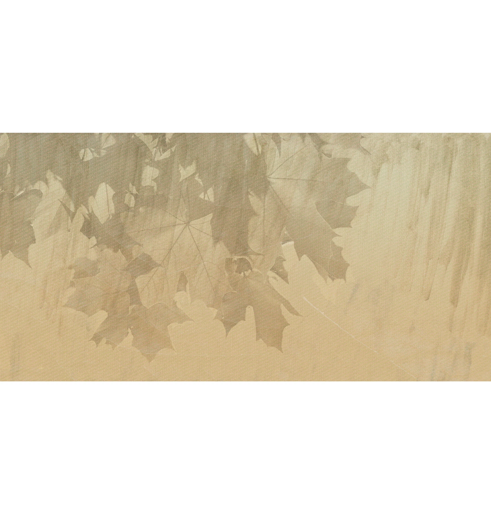 Papier peint feuilles créatives