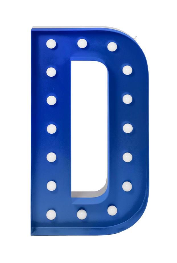 Lettre Lumineuse Divine D
