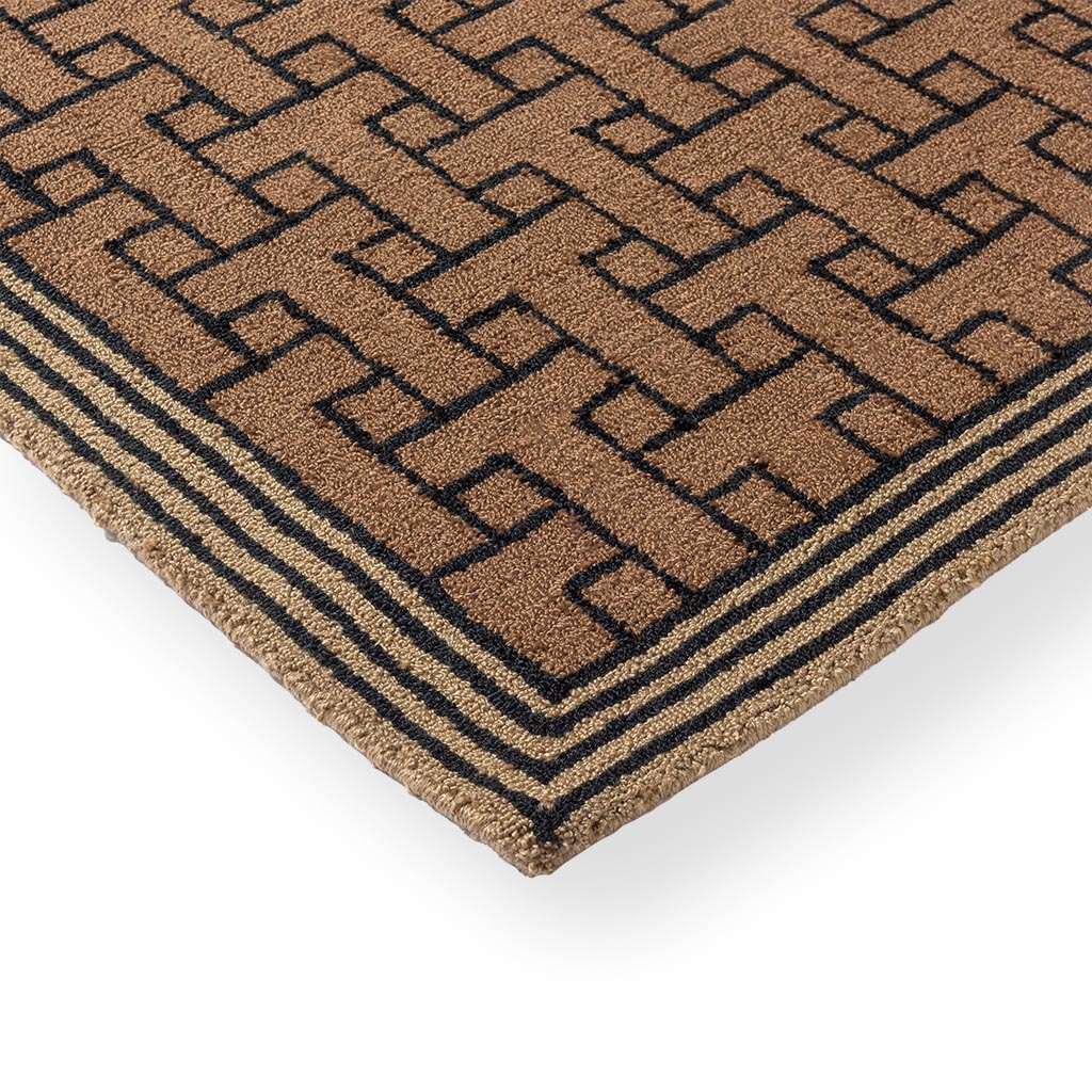 Tapis d’extérieur TB T Monogramme Marron Clair