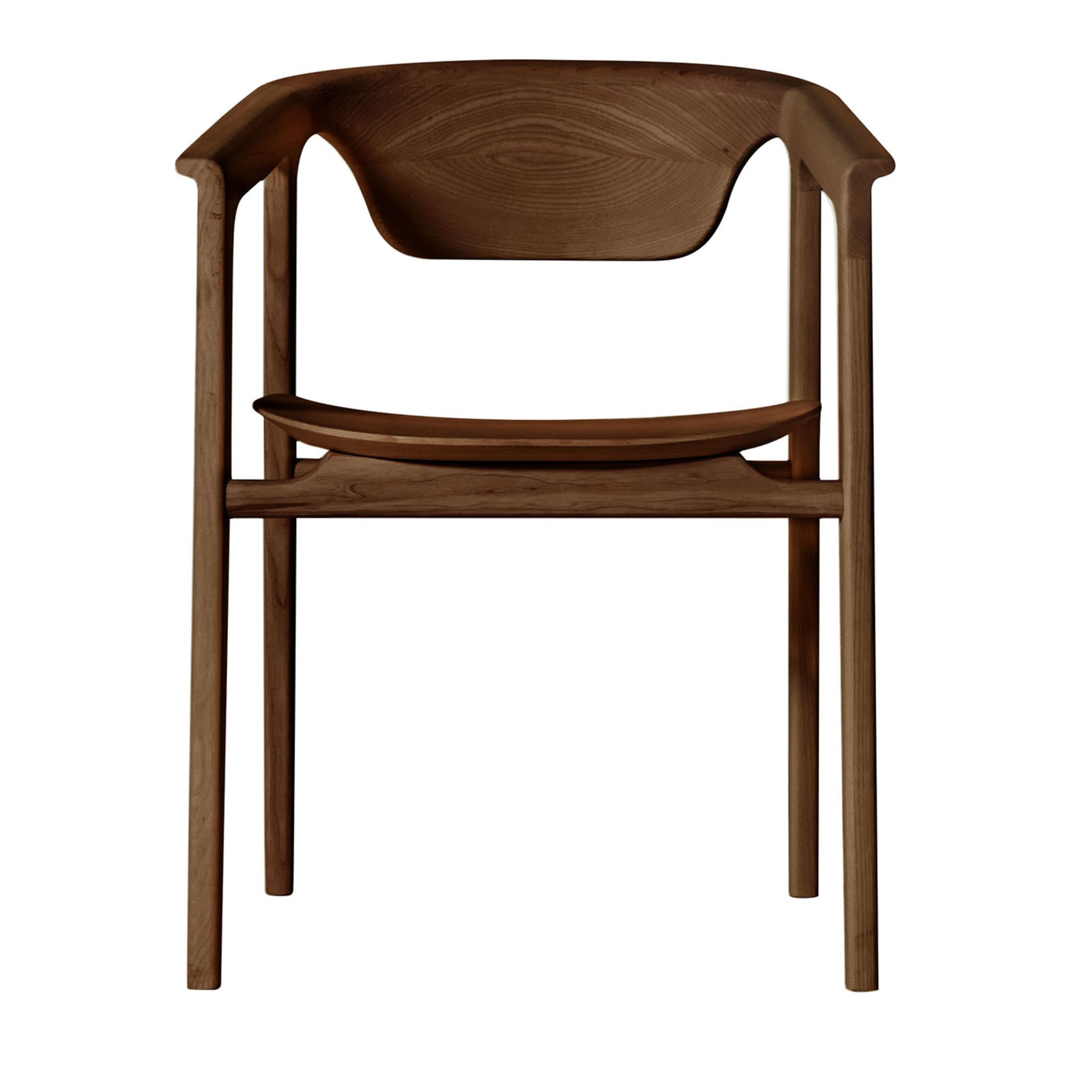 Chaise Duna en Frêne Marron