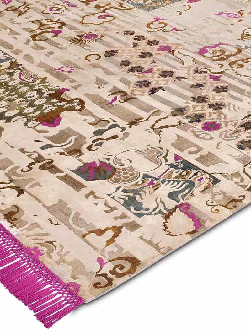 Tapis noué main de luxe Dragon