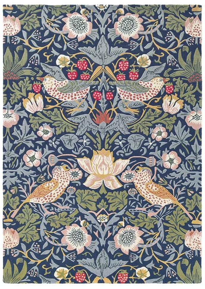Tapis Strawberry Thief 027708 Indigo | Taille: 200 x 280 cm