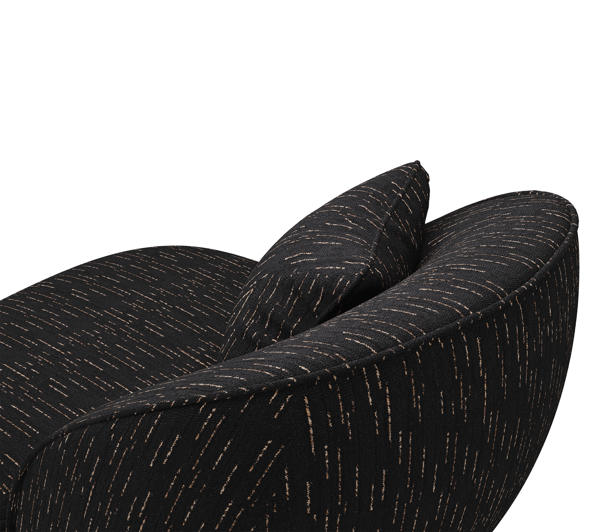 Fauteuil Angora II Noir