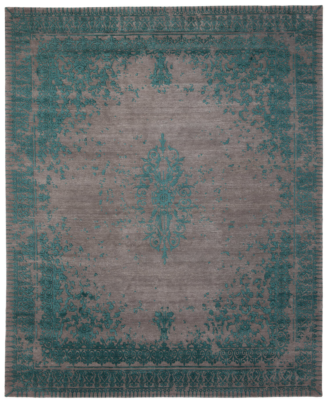 Tapis Ferrara Spécial Rocked Gris Bleu | Taille: 300 x 400 cm