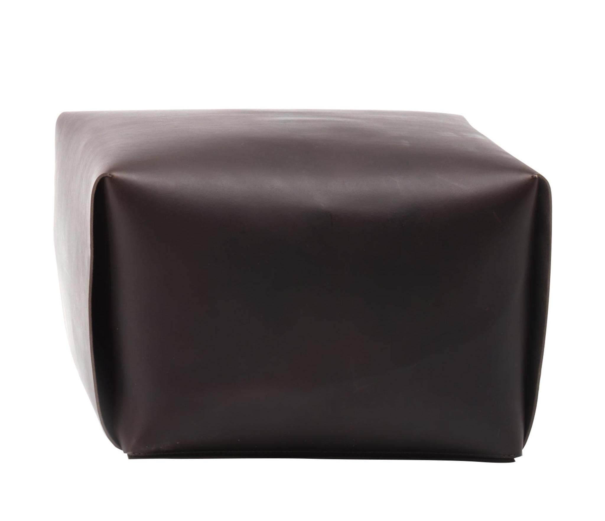 Pouf En Cuir Bao