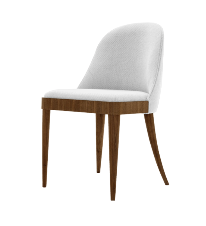 Chaise Cordiale Noix Naturelle | Couleur: Linen UNICO NF184 47