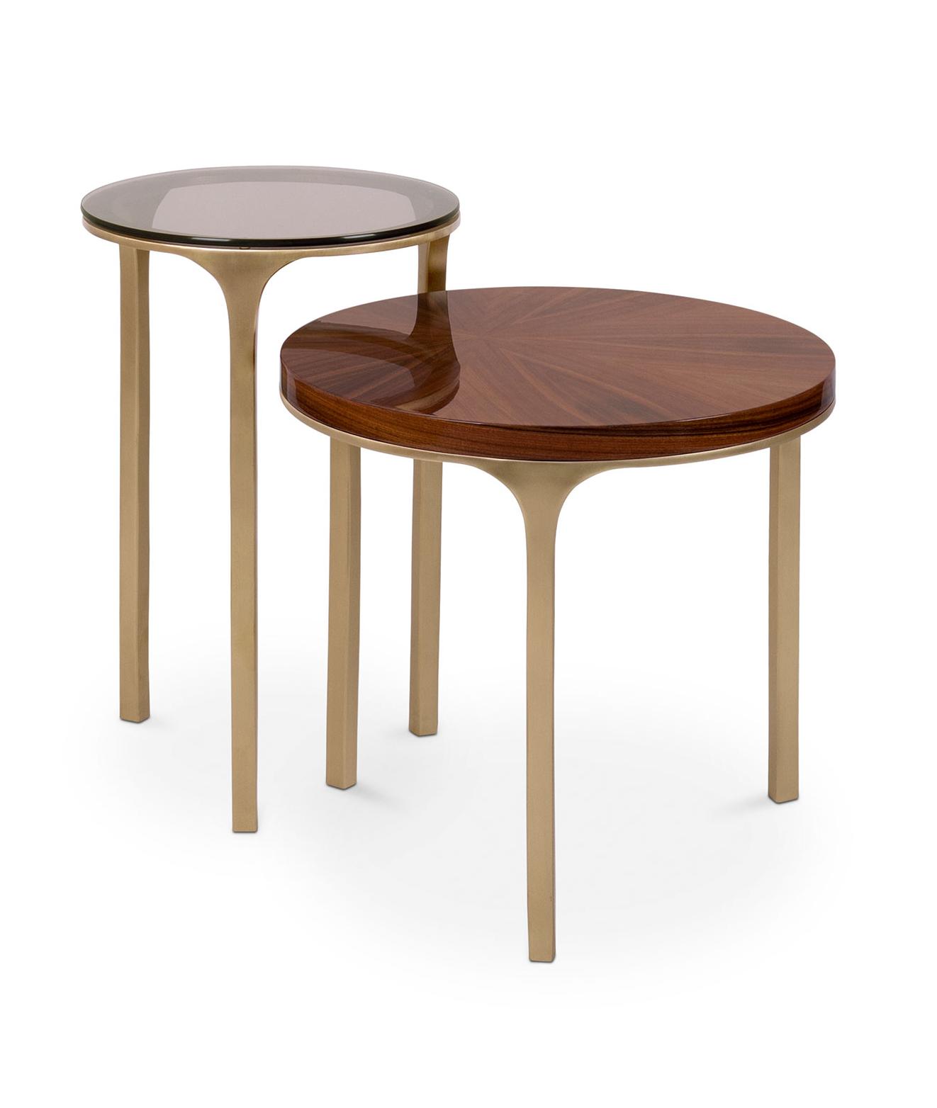 Table d'Appoint à Deux Plateaux