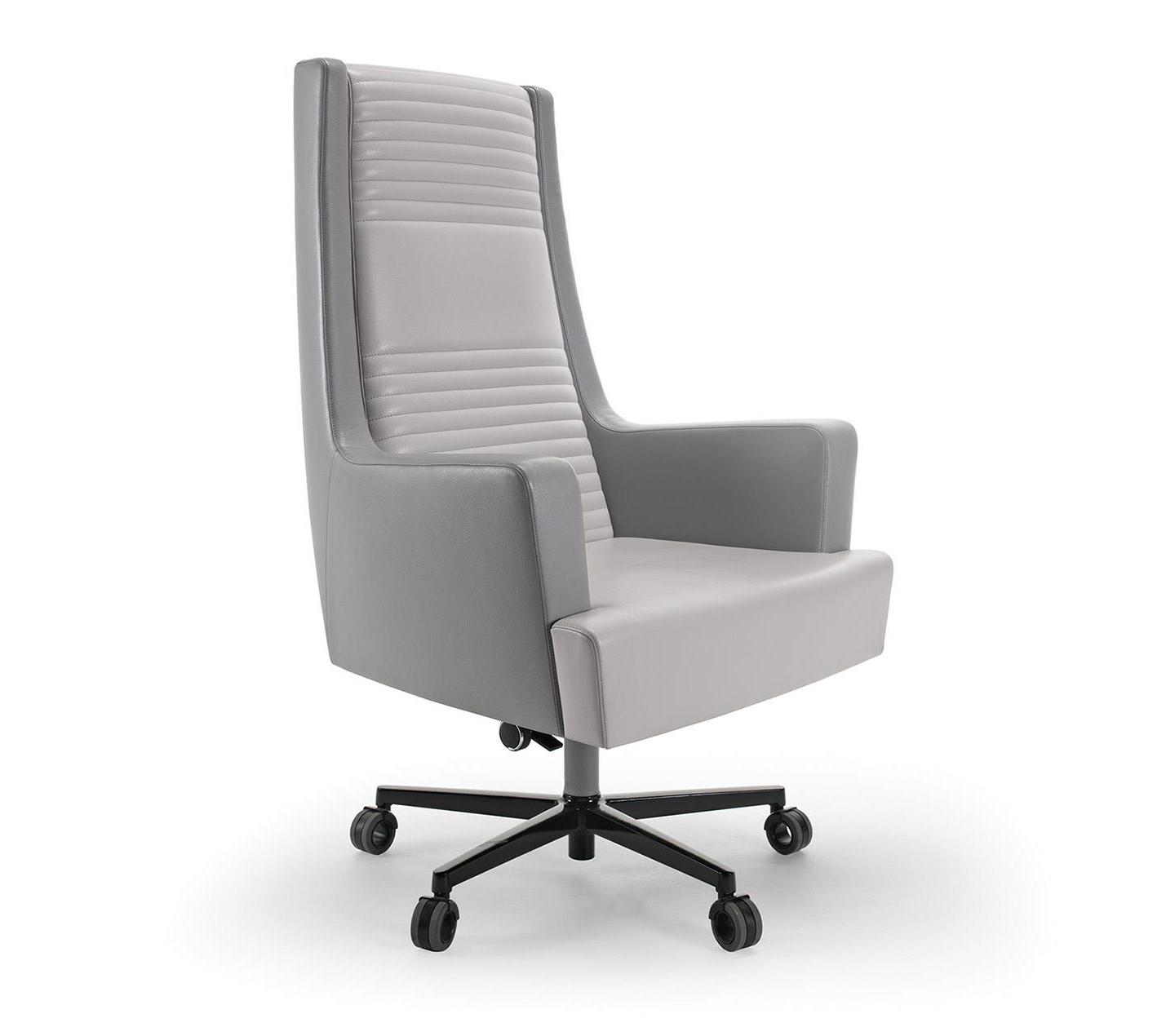 Chaise de Bureau Haute Black & More
