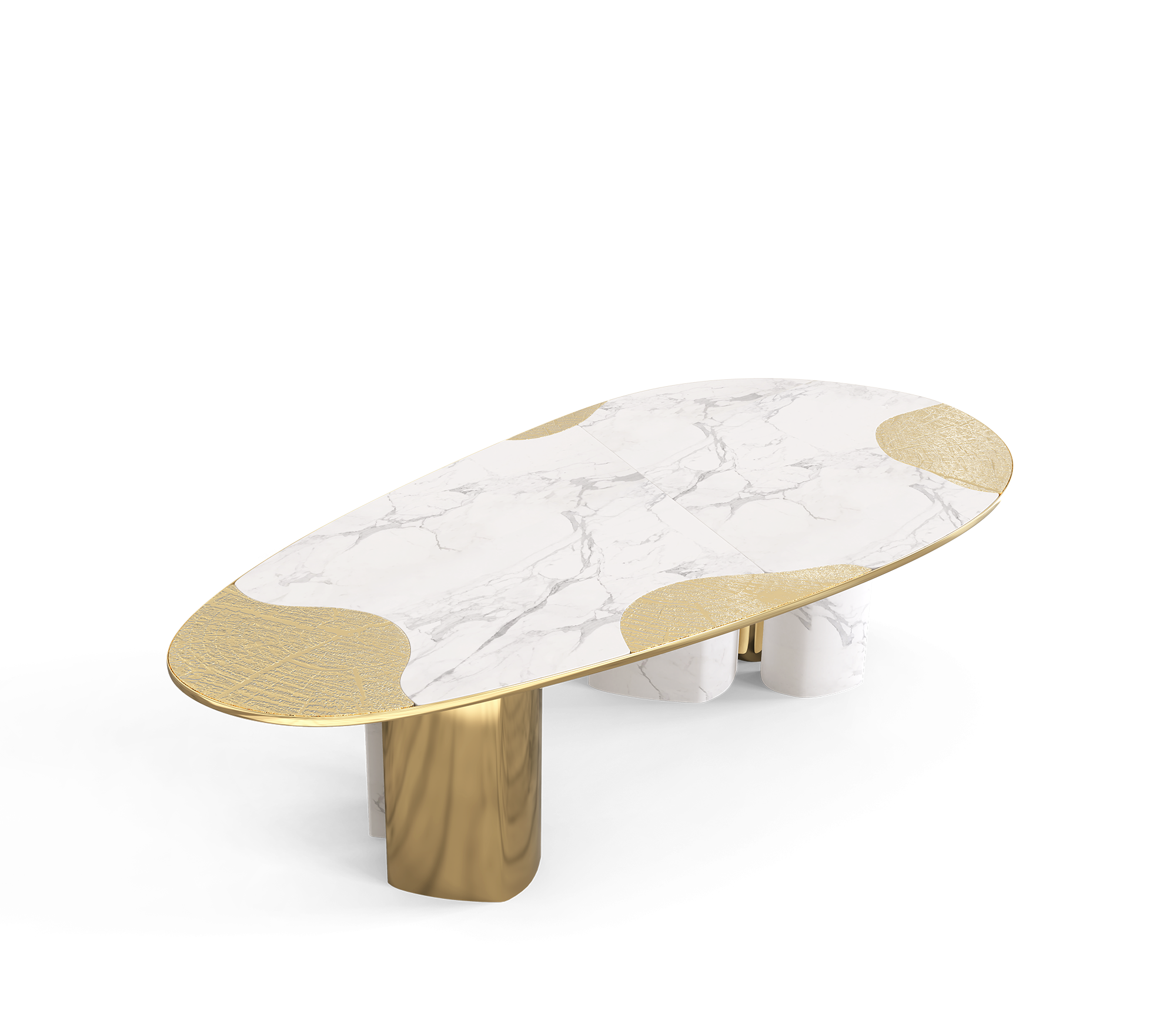 Table Athena Carrara & Or